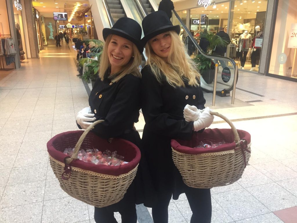 Schornsteinfegerinnen zu Sylvester oder nach Neujahr