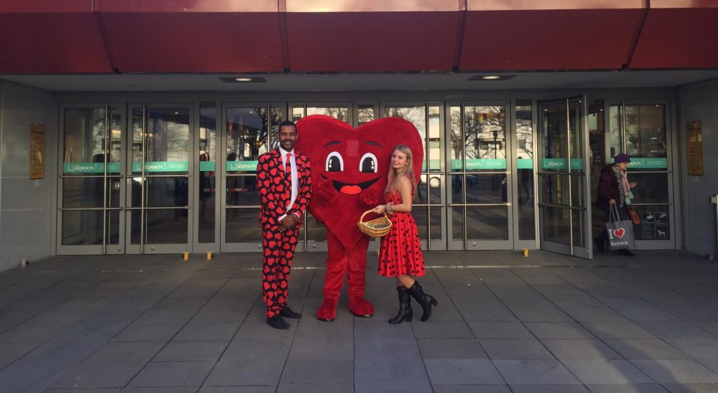 Mr. Hearty als Valentines Promotion