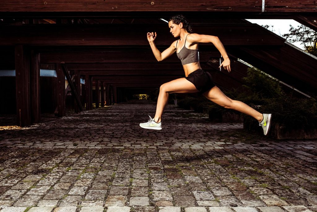 Sportmodel & Tänzerin