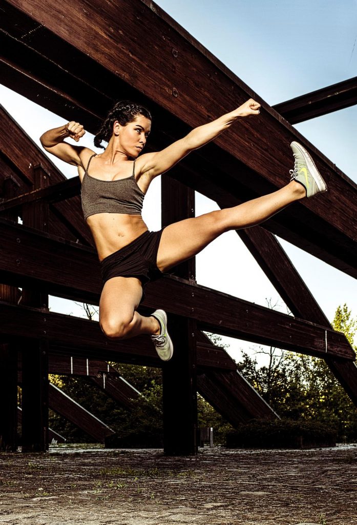 Sportmodel & Tänzerin